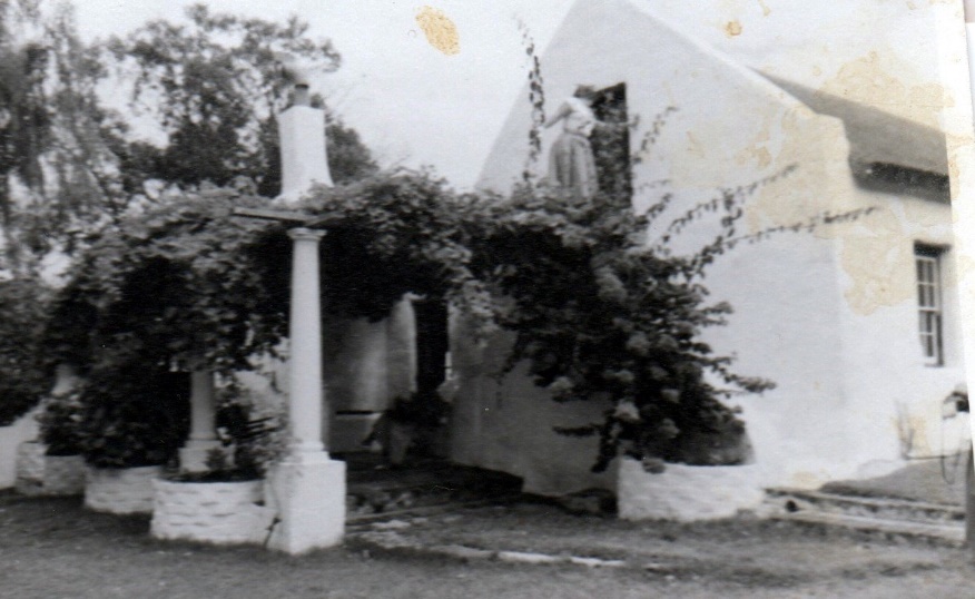 Grootbos carport and house 1958
